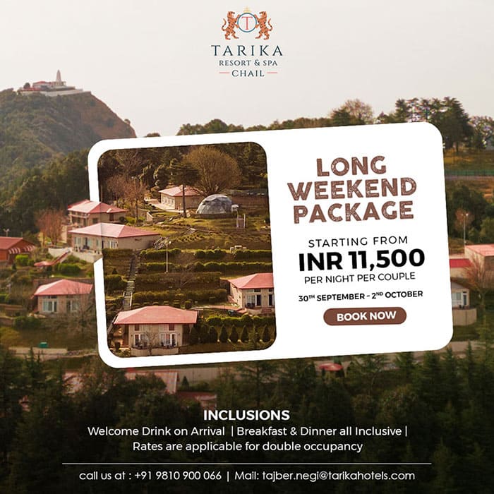 5 Star Hotels and Resorts in Chail Tarika Hotels